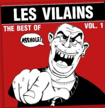 Les Vilains –The Best Of Vol.1 LP schwarz 100 Ex.